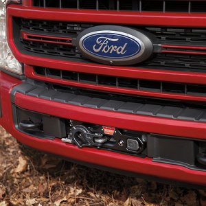 Ford Super Duty Winch Kit - Ford Racing - Ford Performance Parts/Warn - Blue - `23-`24